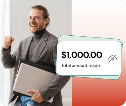 Get paid fast and securely